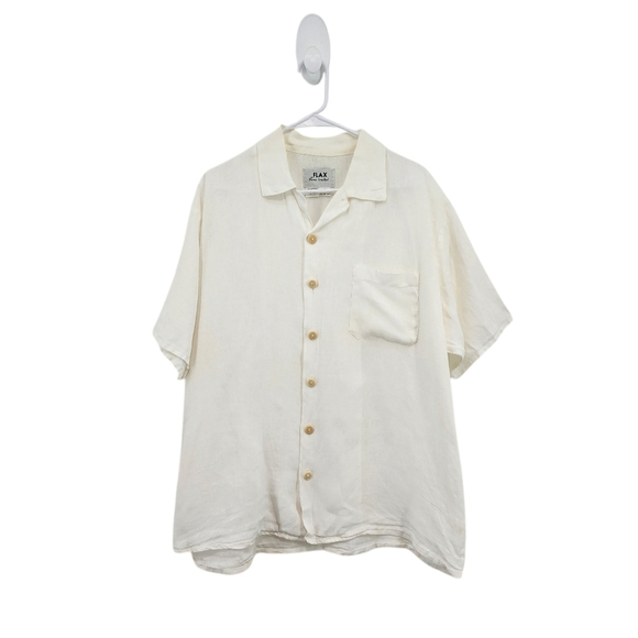 Flax by Jeanne Engelhart Women's 100% Linen Oversized Shirt Lagenlook - Picture 1 of 7